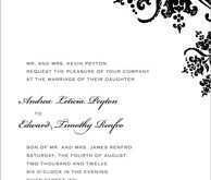 26 Customize Our Free Wedding Card Templates Ms Word With Stunning Design by Wedding Card Templates Ms Word