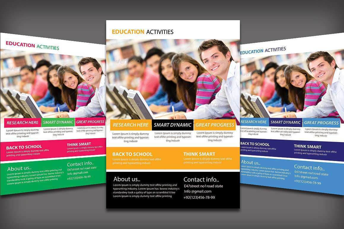 26 Format Education Flyer Templates in Photoshop with Education Flyer Templates