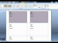 26 Format How To Make A Card Template In Word Now with How To Make A Card Template In Word