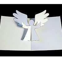 26 Free Angel Pop Up Card Template With Stunning Design for Angel Pop Up Card Template