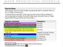 26 Free Printable Annual Report Production Schedule Template in Word by Annual Report Production Schedule Template