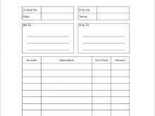 26 Free Printable Blank Self Employed Invoice Template Maker for Blank Self Employed Invoice Template
