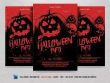 26 Free Printable Halloween Party Flyer Templates with Halloween Party Flyer Templates