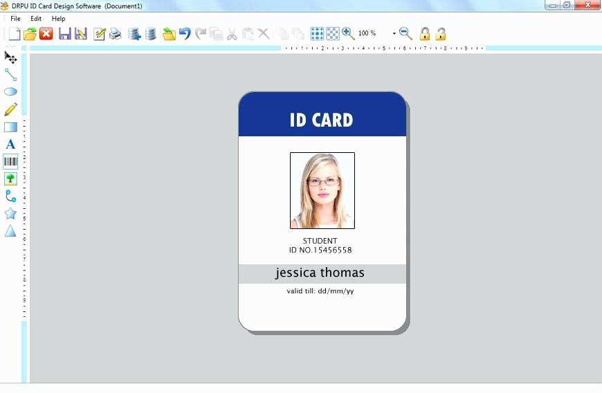 26 Free Printable Id Card Template Free Online Layouts For Id Card Template Free Online Cards Design Templates