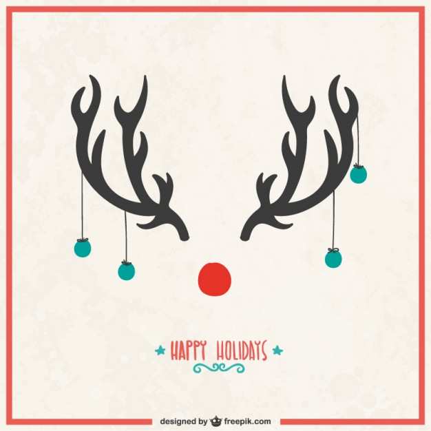 26 Free Printable Reindeer Christmas Card Template Templates with Reindeer Christmas Card Template