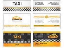 26 Free Printable Taxi Name Card Template Download for Taxi Name Card Template