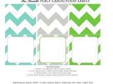 26 Free Printable Tent Card Label Template Templates for Tent Card Label Template