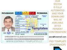26 Free Romanian Id Card Template Psd Maker by Romanian Id Card Template Psd