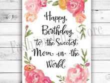 26 How To Create Birthday Card Template For Mummy Maker with Birthday Card Template For Mummy