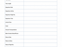 26 How To Create Travel Itinerary Spreadsheet Template For Free with Travel Itinerary Spreadsheet Template