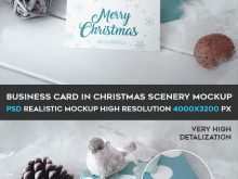 26 Online Christmas Design Business Card Psd Template With Stunning Design with Christmas Design Business Card Psd Template