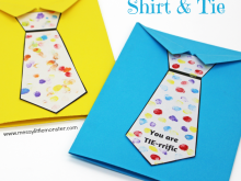 26 Online Father S Day Necktie Card Template for Ms Word for Father S Day Necktie Card Template