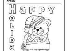 26 Online Holiday Card Coloring Templates Maker with Holiday Card Coloring Templates