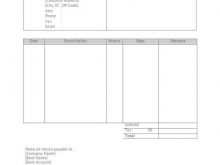 26 Online Hourly Work Invoice Template in Photoshop with Hourly Work Invoice Template