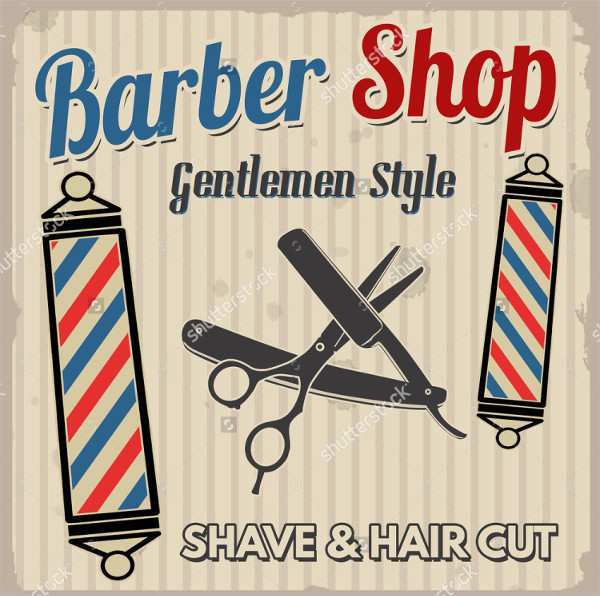 Barber Shop Flyer Template Free Cards Design Templates