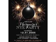 26 Printable New Years Eve Party Flyer Template For Free for New Years Eve Party Flyer Template