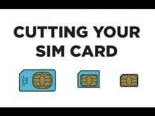 Sim Card Template For Cutting