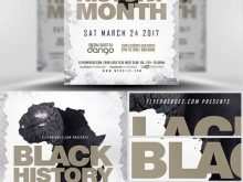 26 Standard Black History Month Flyer Template Free in Word for Black History Month Flyer Template Free