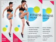 26 Standard Fitness Flyer Template With Stunning Design with Fitness Flyer Template