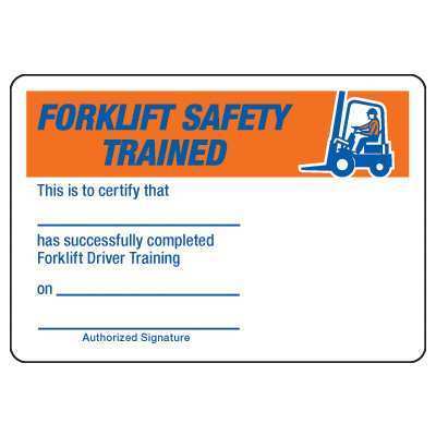 26 The Best Forklift Certification Card Template Xls In Word For Forklift Certification Card Template Xls Cards Design Templates