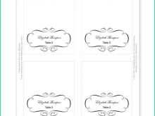 26 The Best Place Card Template Word 6 Per Sheet For Free with Place Card Template Word 6 Per Sheet
