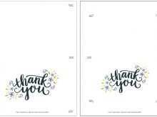26 The Best Simple Thank You Card Template For Free with Simple Thank You Card Template