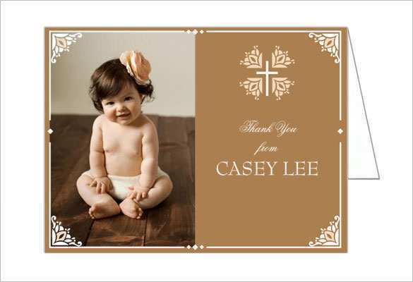 26 Visiting Baptism Thank You Card Template Free Download in Photoshop for Baptism Thank You Card Template Free Download