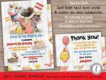 26 Visiting Zoo Birthday Card Template Now with Zoo Birthday Card Template