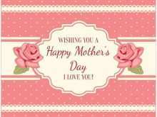 27 Adding Mother S Day Card Templates Free Layouts with Mother S Day Card Templates Free