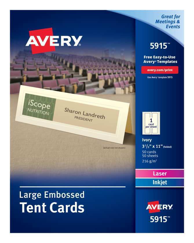 27 Avery Tent Card Template Large Photo by Avery Tent Card Template Large