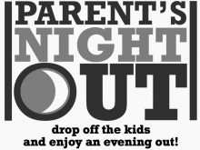 27 Best Parents Night Out Flyer Template Free in Photoshop with Parents Night Out Flyer Template Free
