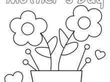 27 Blank Mother S Day Card To Print And Colour For Free with Mother S Day Card To Print And Colour