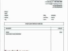 27 Blank Standard Contractor Invoice Template with Standard Contractor Invoice Template