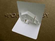 27 Creating Pop Up Card Pattern House in Word by Pop Up Card Pattern House
