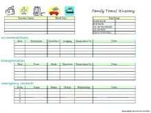 27 Customize Family Vacation Agenda Template Download with Family Vacation Agenda Template