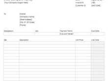 27 Customize Our Free Blank Invoice Template To Print Maker by Blank Invoice Template To Print