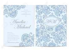 27 Customize Our Free Invitation Card Template Blue Layouts for Invitation Card Template Blue