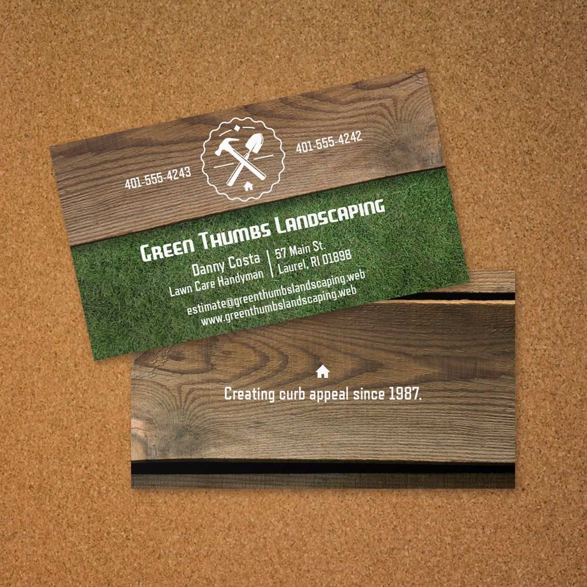 23 Customize Our Free Landscape Business Card Template Avery With In Lawn Care Business Cards Templates Free