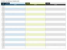 27 Customize Our Free Production Schedule For An Event Template Layouts with Production Schedule For An Event Template