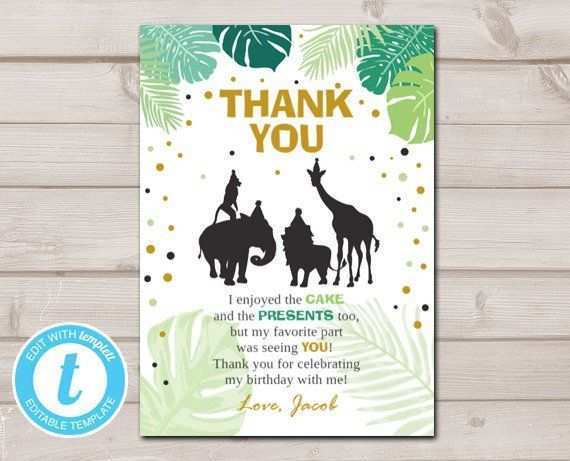 27 Customize Our Free Zoo Birthday Card Template in Photoshop for Zoo Birthday Card Template