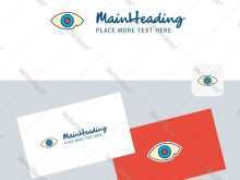 27 Format Business Card Template Eye With Stunning Design with Business Card Template Eye