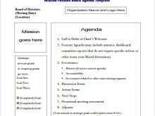 27 Format Great Meeting Agenda Template for Ms Word with Great Meeting Agenda Template