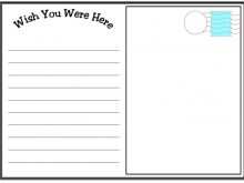 27 Format Postcard Template First Grade for Postcard Template First Grade
