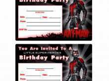 27 Free Marvel Birthday Card Template Photo for Marvel Birthday Card Template