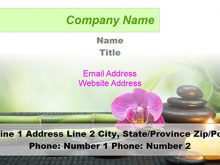 27 Free Massage Name Card Template Photo with Massage Name Card Template