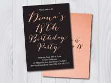 27 Free Printable Invitation Card Template For 18Th Birthday Now by Invitation Card Template For 18Th Birthday