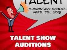 27 Free School Talent Show Flyer Template Templates with School Talent Show Flyer Template