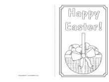27 How To Create Easter Card Template French Formating by Easter Card Template French