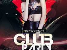 27 Online Club Flyer Templates Free Download PSD File with Club Flyer Templates Free Download