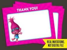 27 Online Trolls Thank You Card Template Now for Trolls Thank You Card Template